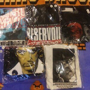 Rucking Fotten Bundle Lot (5) T-shirts Blade Runner Scarface Reservoir Dogs NEW